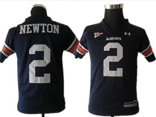 Tigers #2 Newton Blue Stitched Youth NCAA Jersey
